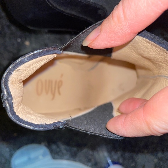 Ovyé women’s size 36 Black Bootie Slip on Stiletto Heels Sexy - Picture 7 of 9